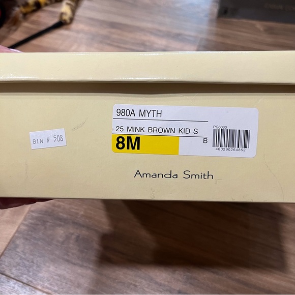 Amanda Smith Mink Brown Suede Ankle Boots - Picture 5 of 5